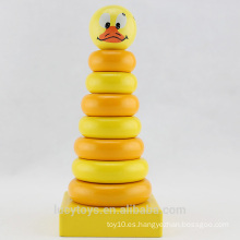 De madera Donald Duck Stacker juguetes educativos